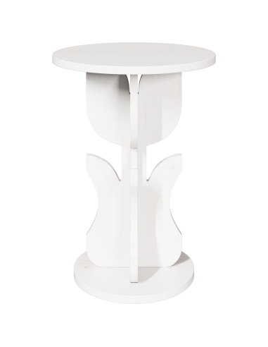 Tavolino da salotto Bianco 39,5 x 39,5 x 53,5 cm