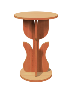 Tavolino da salotto Marrone cerato 39,5 x 39,5 x 53,5 cm