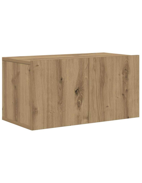 Set mobile TV 3 pcs Rovere artigianale Legno multistrato