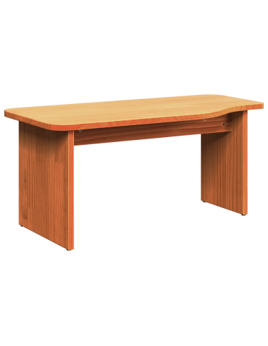 Tavolino da salotto 2 pcs Marrone cerato Legno di pino massello