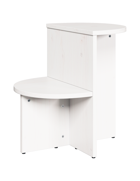 Tavolino da salotto Bianco 50 x 40 x 50 cm