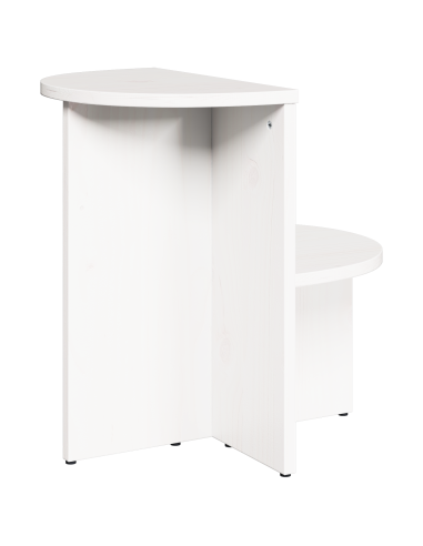 Tavolino da salotto Bianco 50 x 40 x 50 cm