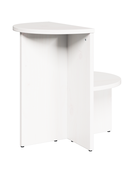 Tavolino da salotto Bianco 50 x 40 x 50 cm