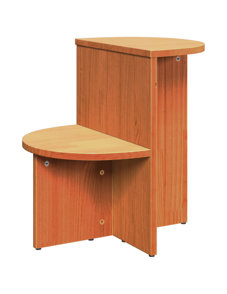 Tavolo laterale Cera marrone 50 x 40 x 50 cm