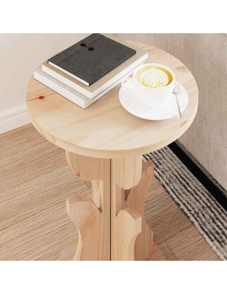Tavolo laterale Naturale 39.5 x 39.5 x 53.5 cm