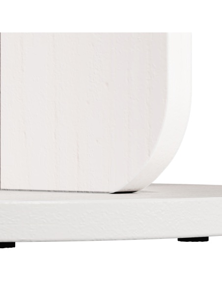 Tavolino da salotto Bianco 39,5 x 39,5 x 53,5 cm