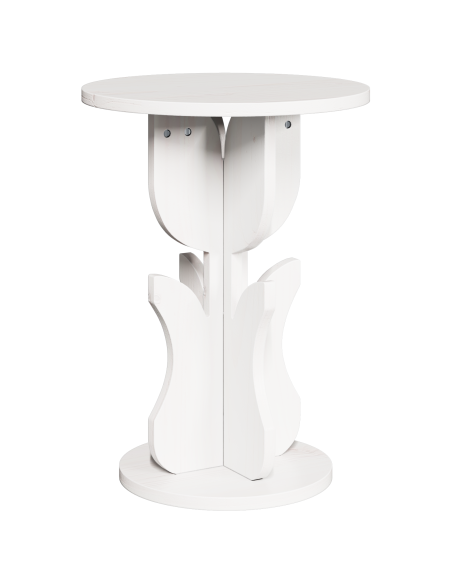 Tavolo laterale Bianco 39.5 x 39.5 x 53.5 cm