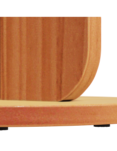 Tavolino da salotto Marrone cerato 39,5 x 39,5 x 53,5 cm 2