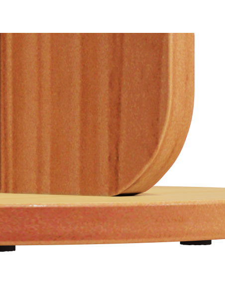 Tavolo laterale Cera marrone 39.5 x 39.5 x 53.5 cm