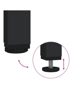 Testata contenitore Rovere fumo 160 cm Legno multistrato