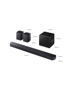 Samsung Soundbar HW-Q930F/ZF, Audio 9.1.4 canali, Wireless Dolby Atmos, 2025 2