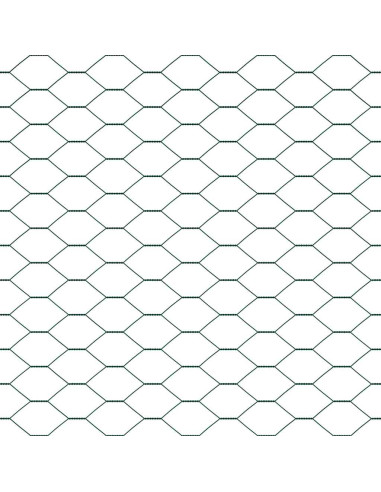 Palo della recinzione Verde 50 x 0,5 m (25 mm rete)