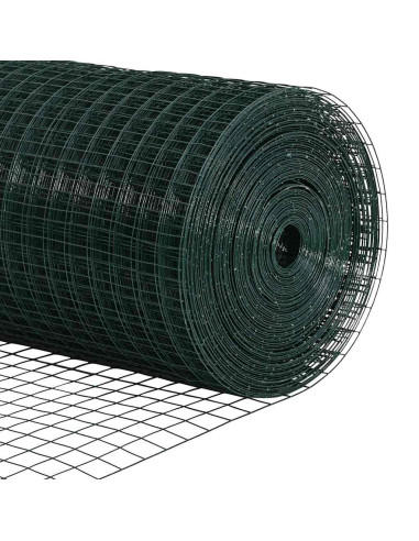 Palo della recinzione Verde 50 x 0,5 m (25 x 25 mm rete)