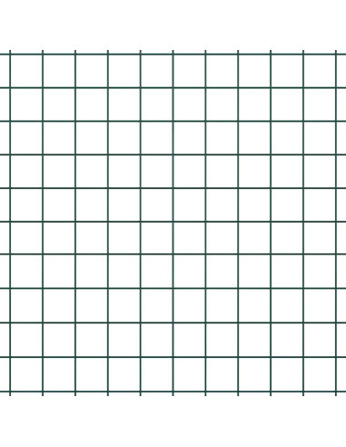 Palo della recinzione Verde 100 x 0,6 m (rete 25 x 25 mm)