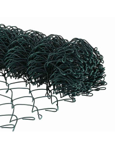 Recinzione a rete metallica Verde 10 x 1,4 m Acciaio 2