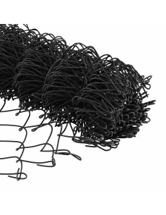 Recinzione a rete metallica Grigio 10 x 1 m Acciaio 2