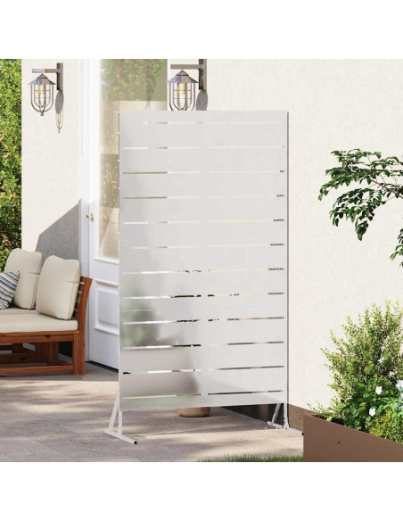 Schermo per Privacy Grigio 100 x 50 x 180 cm Acciaio