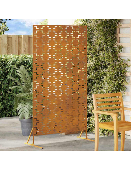 Schermo per Privacy 100x50x180 cm in Acciaio Inossidabile