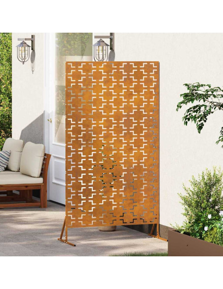 Schermo per Privacy 100x50x180 cm in Acciaio Inossidabile