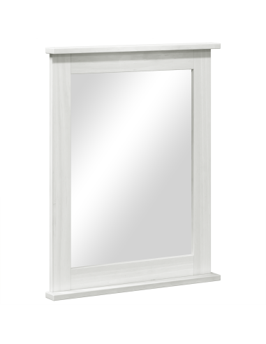 Set di mobili per il bagno 3 pcs Bianco Antico Pino massello