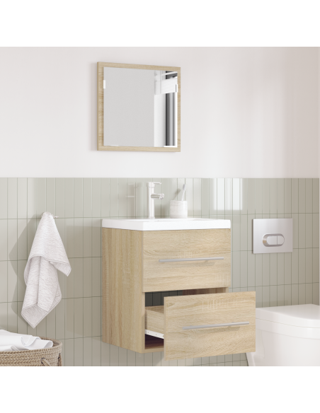 Mobile da Bagno con cassetto Rovere Sonoma 41 x 38.5 x 48 cm