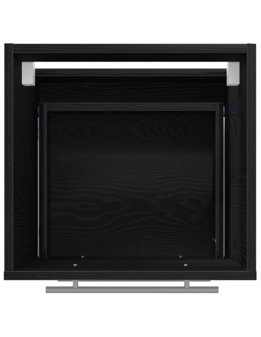 Set di mobili per il bagno con cassetto Nero 41 x 38,5 x 48 cm