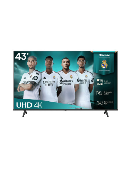 Hisense 43A6Q TV 109,2 cm (43") 4K Ultra HD Smart TV Wi-Fi Nero 300 cd/m²