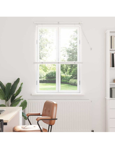 Tendaggi a veneziana Bianco 175 x 95 cm Alluminio