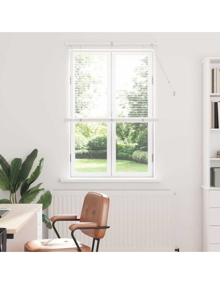 Tendaggi a veneziana Bianco 175 x 95 cm Alluminio