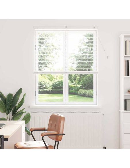 Tendaggi a veneziana Bianco 175 x 100 cm Alluminio