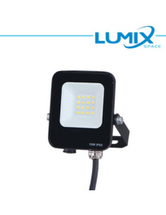 LUCE FREDDA - 6500K FARETTO LED DA ESTERNO 10W - IP65 120° 6500K