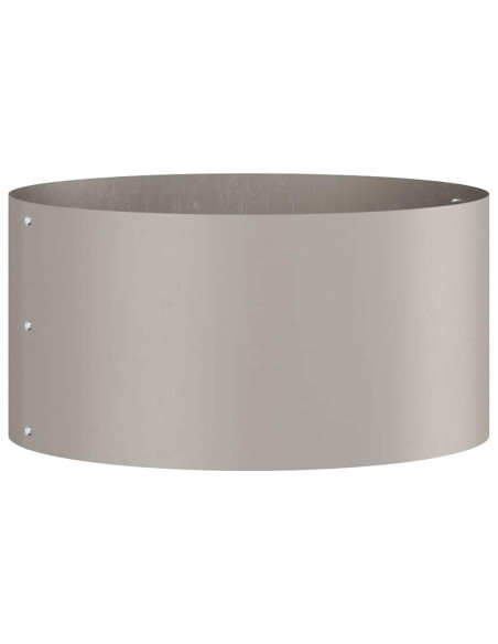 Vaso in Acciaio Corten Acciaio Corten Media Intarsi decorativi