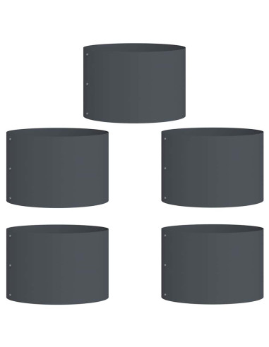 Anello per vaso 5 pcs Antracite 30 x 30 x 20 cm