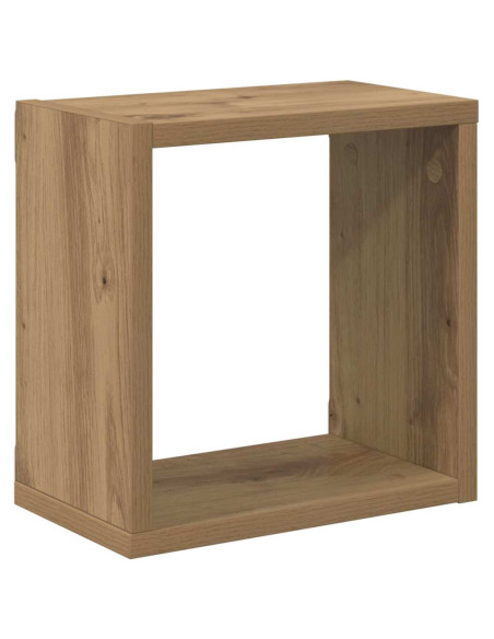 Mensole a Parete Quercia Artigianale MDF 26 x 15 x 26 cm
