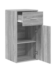 Credenza con cassetto Grigio Sonoma 38 x 34 x 75 cm