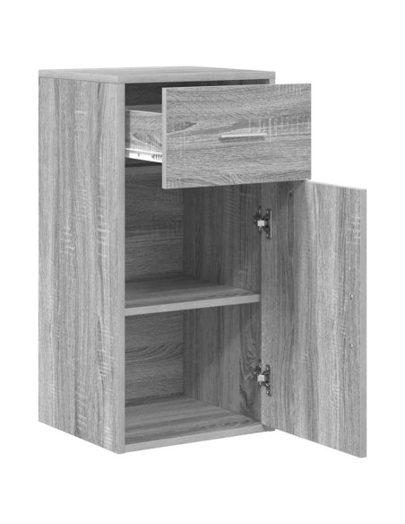 Mobile da Stoccaggio Grigio Sonoma Grigio Sonoma Legno ingegnerizzato
