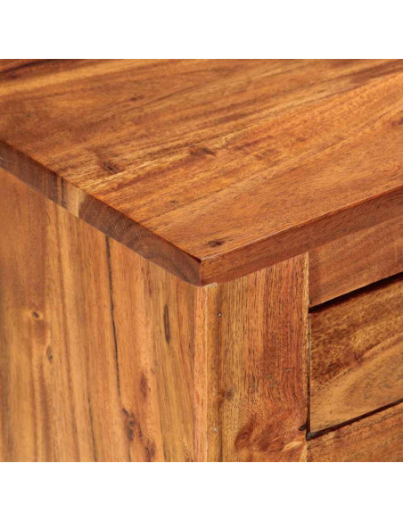 Credenza Legno naturale 100 x 30 x 50 cm Legno Massello