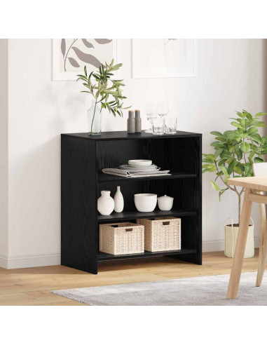 Credenza Nero 70 x 41 x 75 cm Legno multistrato