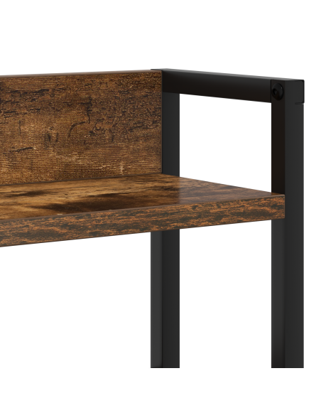 Testata contenitore Rovere fumo 135 cm Legno multistrato