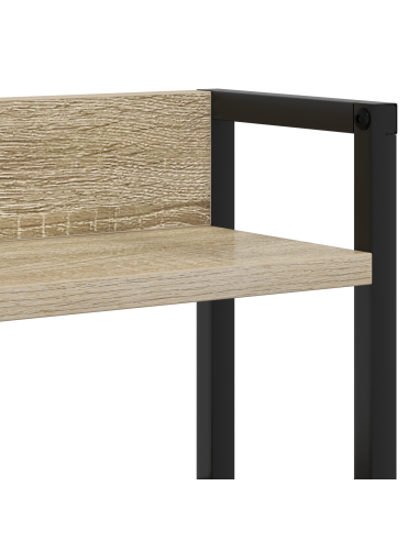 Testata contenitore rovere sonoma 80 cm Legno multistrato