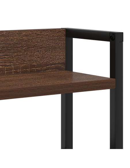 Testata contenitore Rovere marrone 80 cm Legno multistrato
