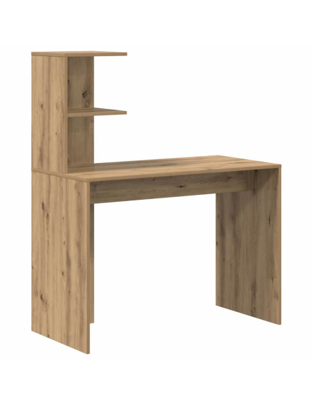 Scrivania con lo scaffale Rovere artigianale 102 x 50 x 124 cm