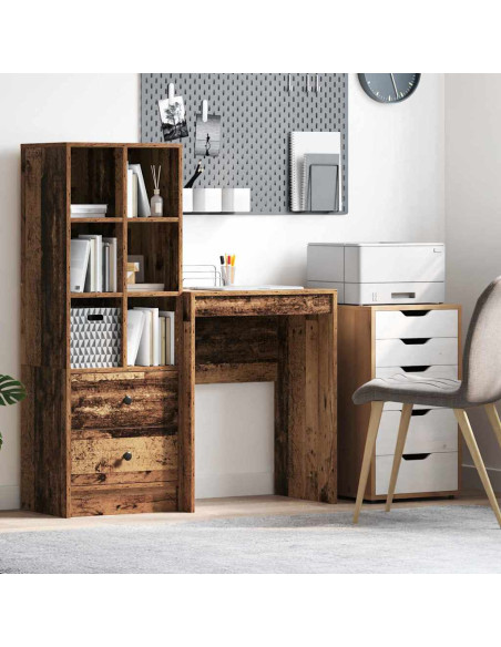 Scrivania Rustica Legno Vecchio Legno ingegnerizzato