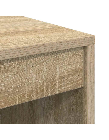 Scrivania Rovere Sonoma Truciolare 80 x 40 x 76 cm Durevole
