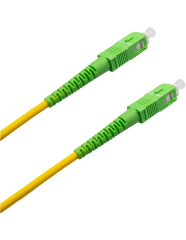 Techly ILWL D9-MA-020TY cavo InfiniBand e in fibra ottica 2 m SC SC/APC Giallo