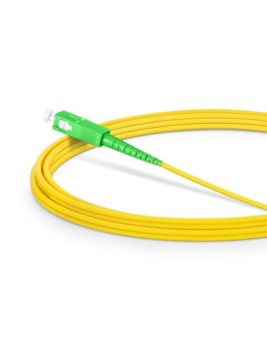 Techly ILWL D9-MA-020TY cavo InfiniBand e in fibra ottica 2 m SC SC/APC Giallo