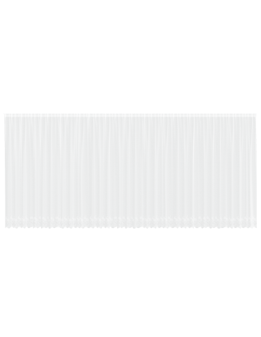 Tenda in Pizzo con tende Bianco 245 x 900 cm Poliestere
