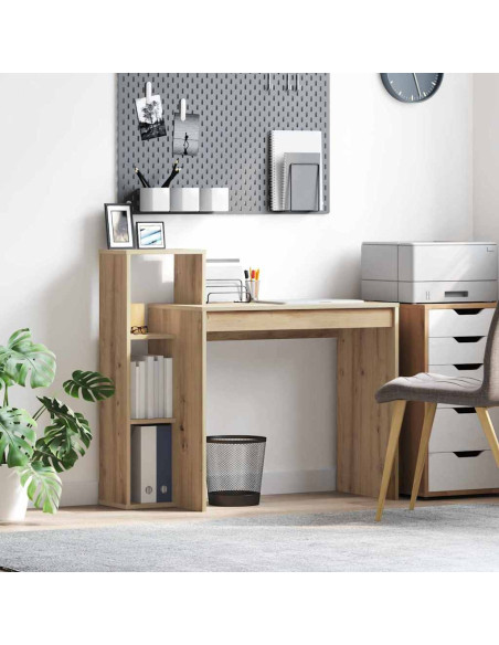 Scrivania per Computer Rovere di alta qualità Legno Ingegnerizzato
