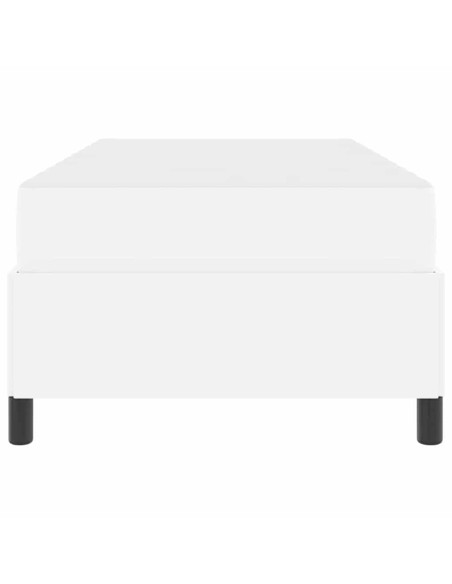 Struttura letto con materasso Bianco 90 x 190 cm