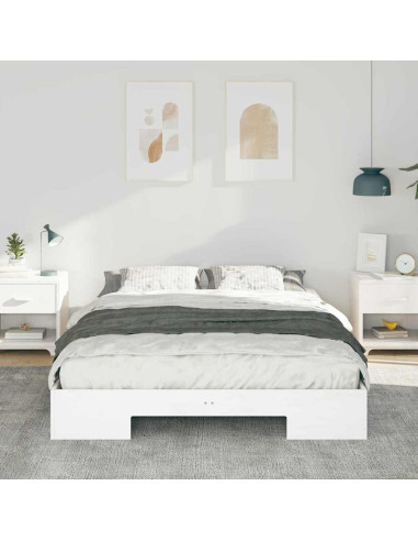 Struttura del letto Bianco 140 x 200 cm